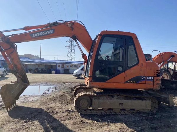 斗山DX80履帶式挖掘機