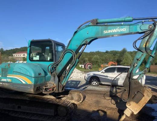 山河智能SWE70履带式挖掘机