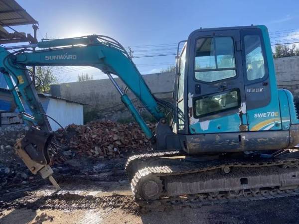 山河智能SWE70履帶式挖掘機