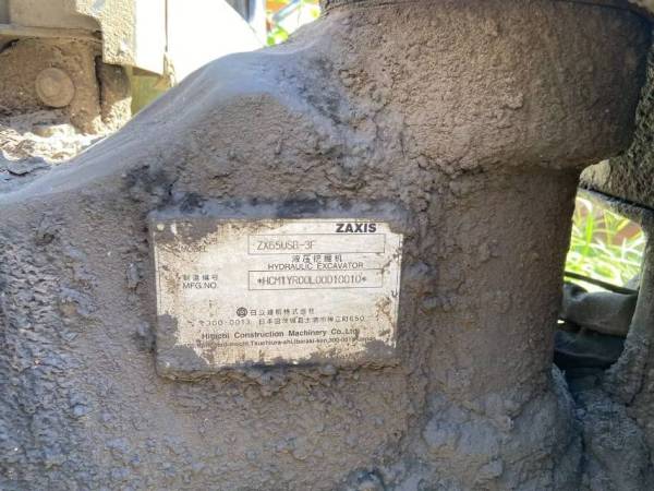 日立ZX65USB-3F履帶式挖掘機