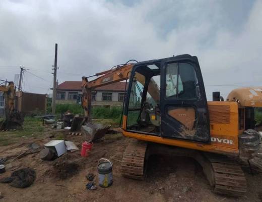 雷沃重工FR80-7履带式挖掘机