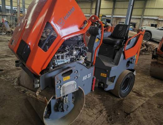 悍马HD35VT双钢轮压路机