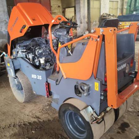 悍马HD35VT双钢轮压路机