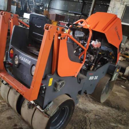 悍马HD35VT双钢轮压路机